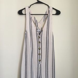Urban Outfitters Striped Jumpsuit